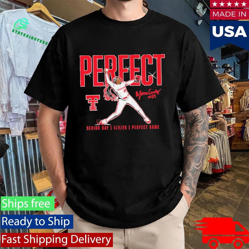 Texas Tech Softball NiJaree Canady Perfect Game Shirt