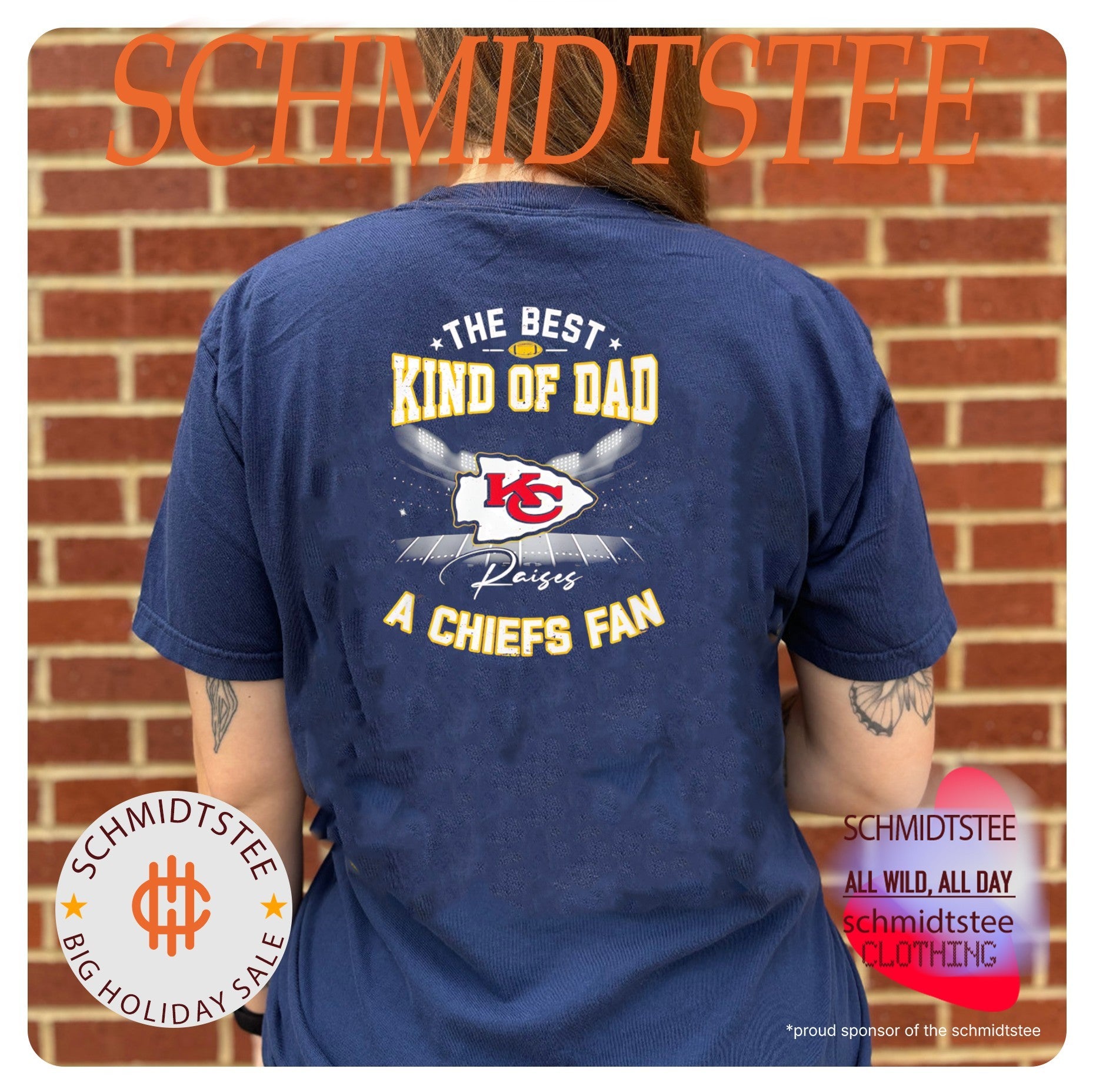 The Best Kind of Dad Raises a Kansas City Chiefs Fan shirt