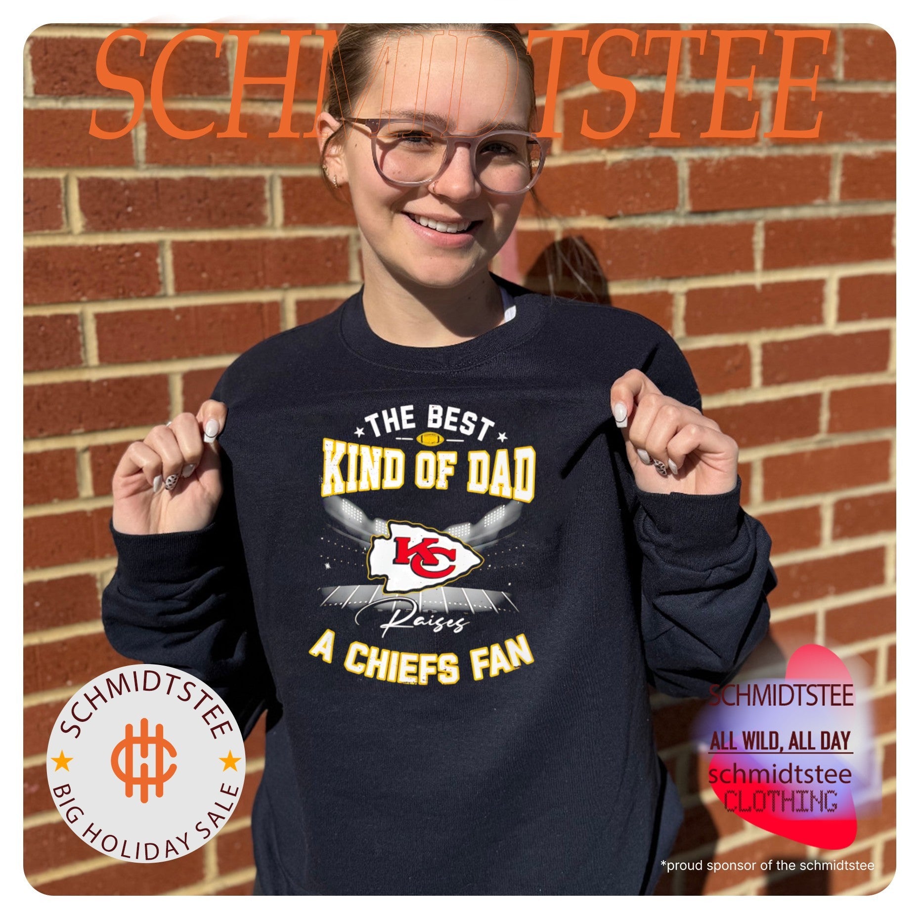 The Best Kind of Dad Raises a Kansas City Chiefs Fan shirt