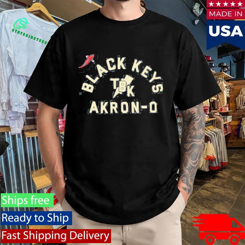 The Black Keys Lighting Blockletter T-Shirt