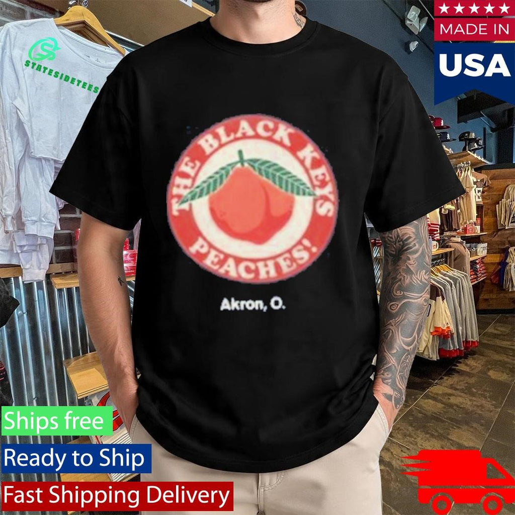 The Black Keys Painted Peach Shirt