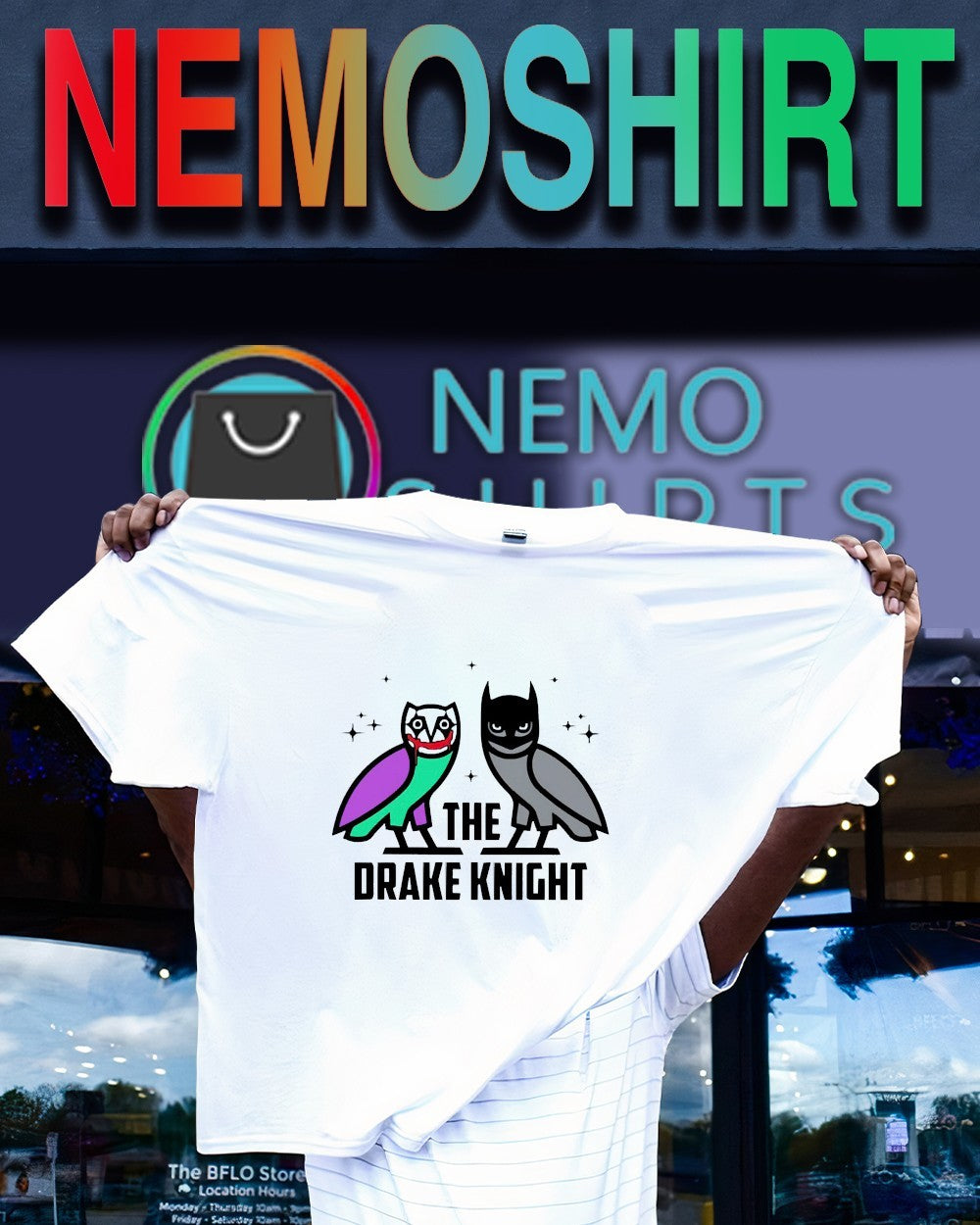 The Drake night shirt