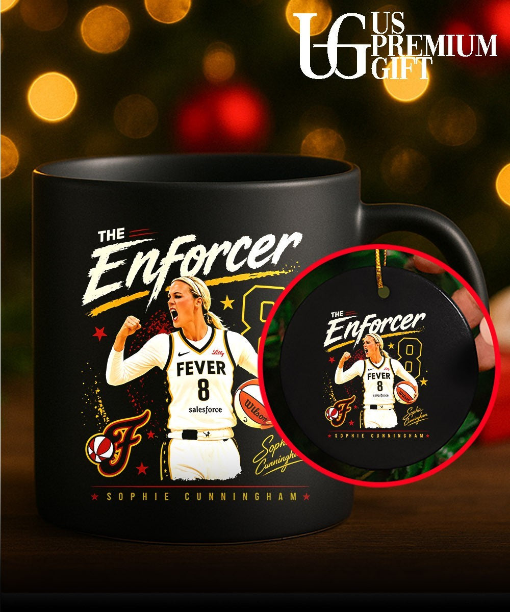 The Enforcer 8 Sophie Cunningham Indiana Fever WNBA signature shirt