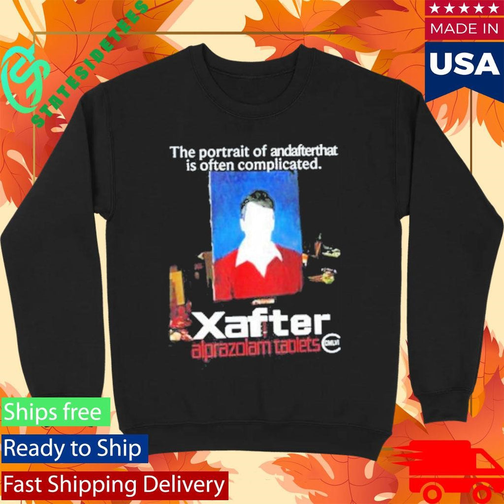 The Portrait Of Andafterthat Is Often Complicated Xafter Shirt