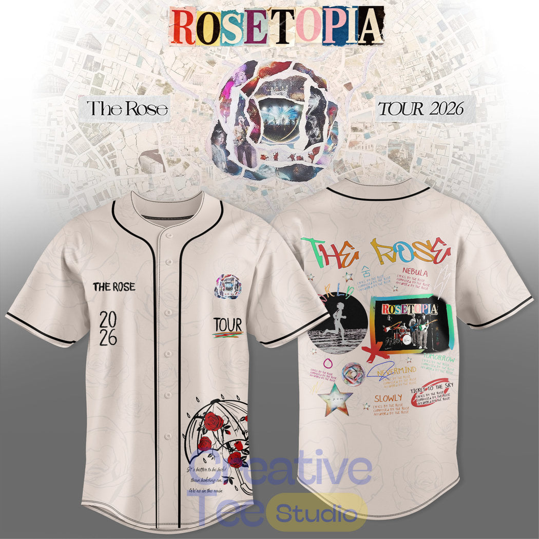 The Rose Rosetopia Live Session 2026 Baseball Jersey