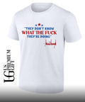 They don’t know what the fuck they’re doing 4th of July Trump signature shirt