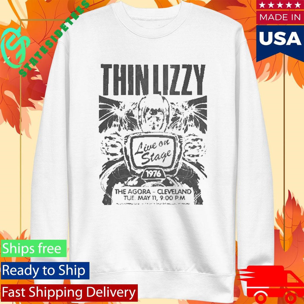 Thin Lizzy Jailbreak Flyer Cleveland Shirt