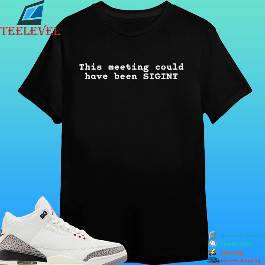 This Meeting Could Have Been Sigint Shirt