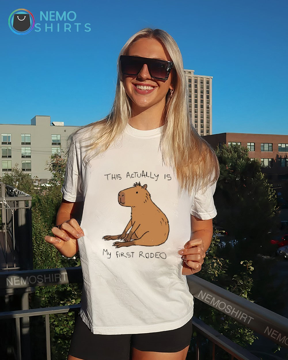This actually is my first rodeo capybara shirt