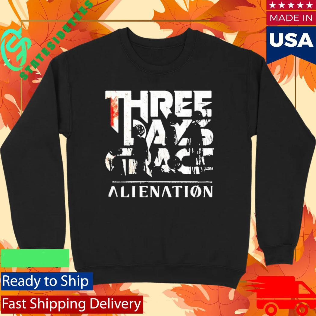 Three Days Grace Alienation Album Shirt