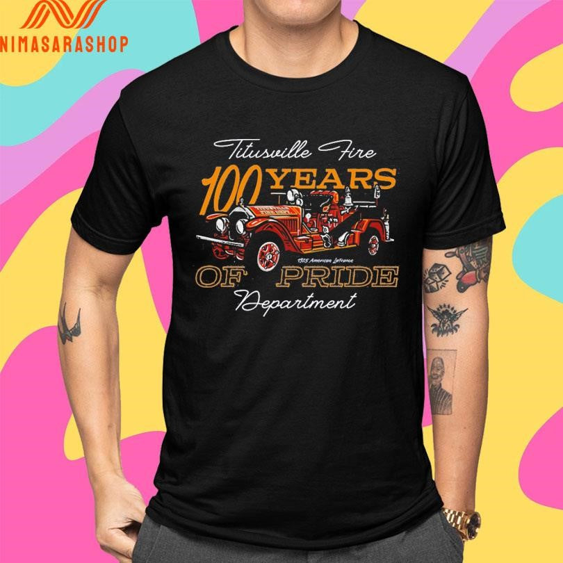 Titusville Fire Of Pride Department Shirts