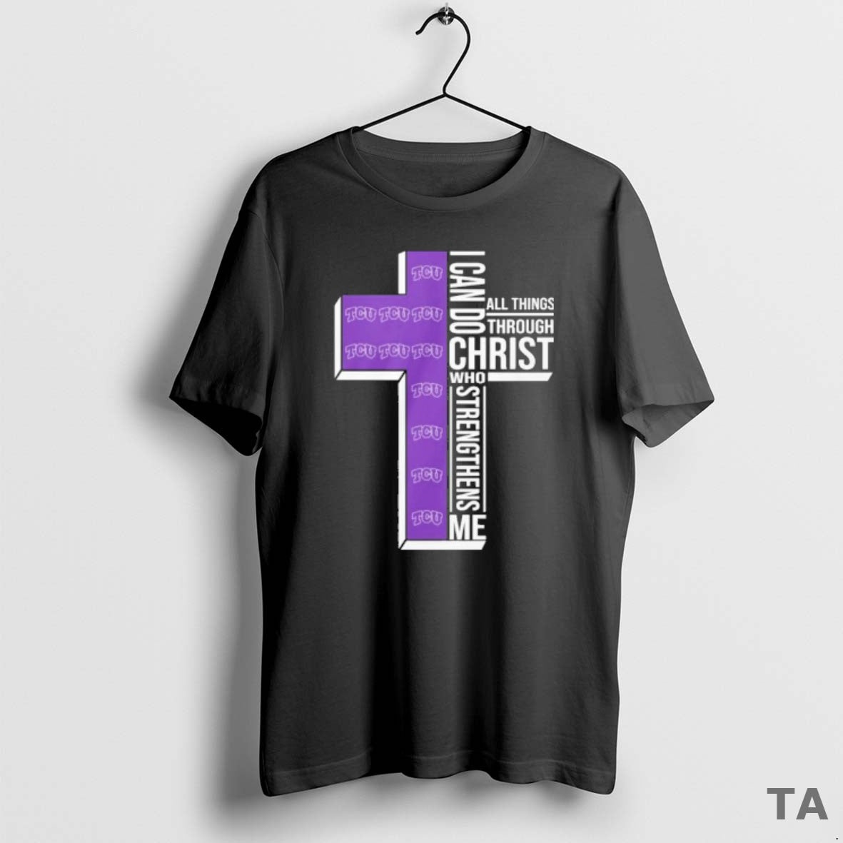 Top Tcu Basketball Logo I Can Do All Things Through Christ Who Strengthens Me