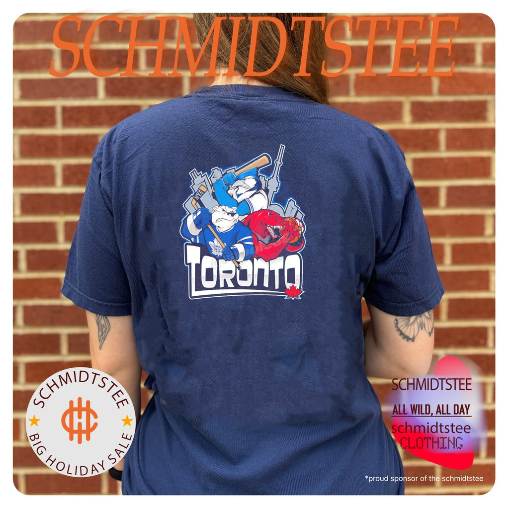 Toronto Sports City Teams Mascot Collage shirt