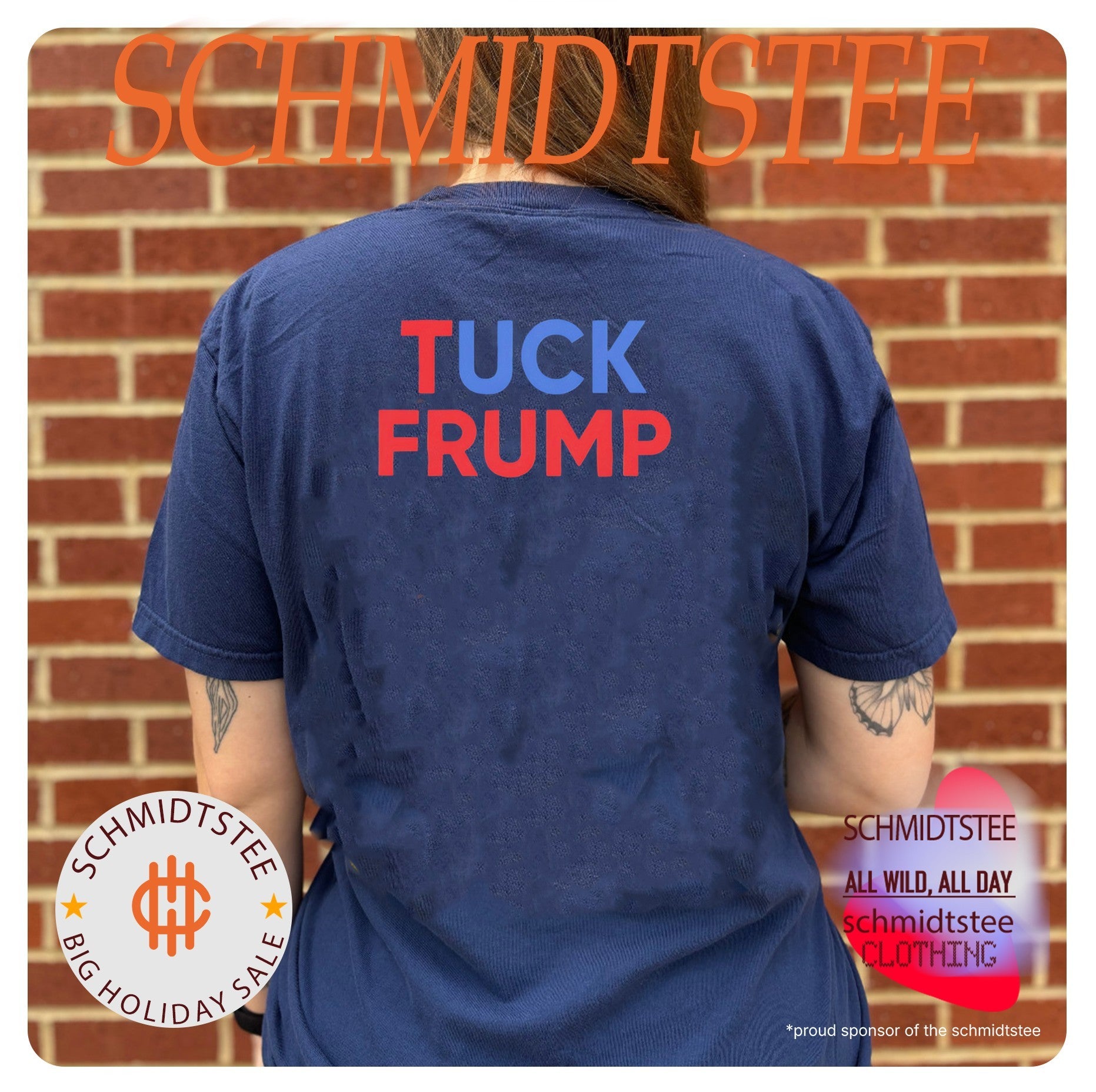 Tuck Frump Funny Anti Trump Parody shirt