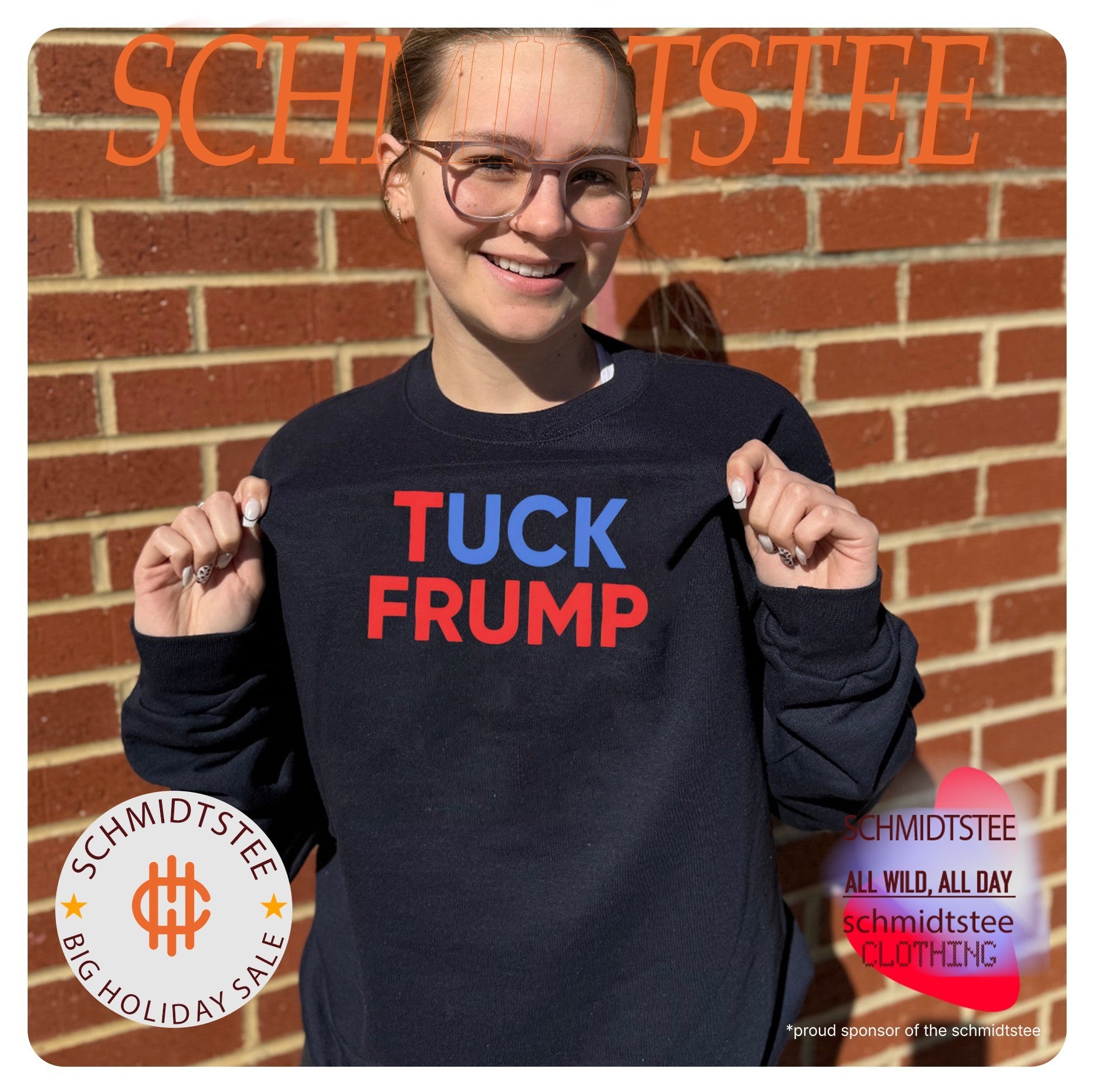 Tuck Frump Funny Anti Trump Parody shirt