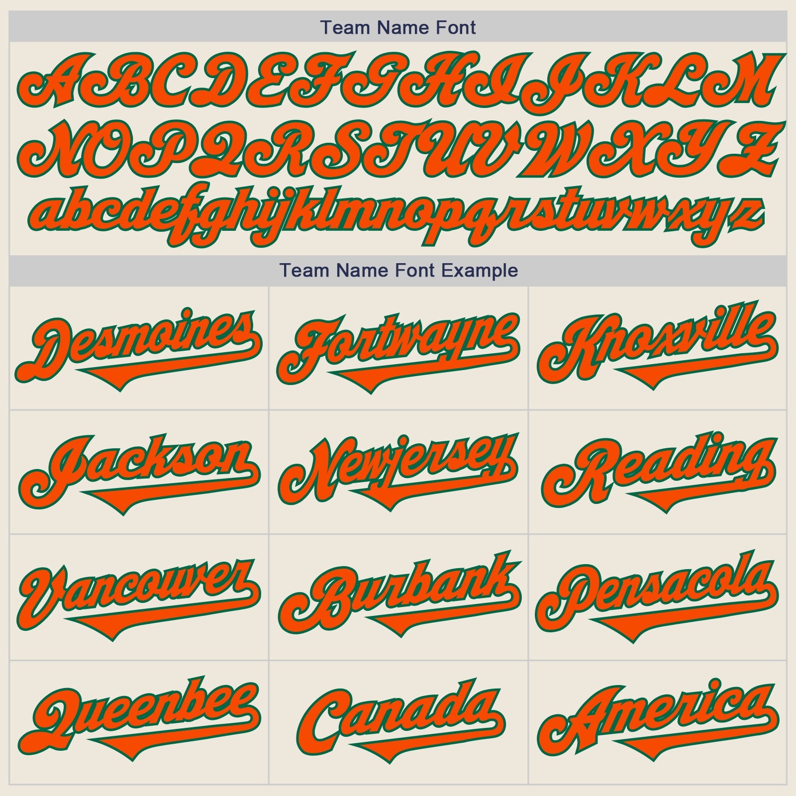 Custom Cream Orange-Kelly Green Authentic Two Tone Baseball Jersey