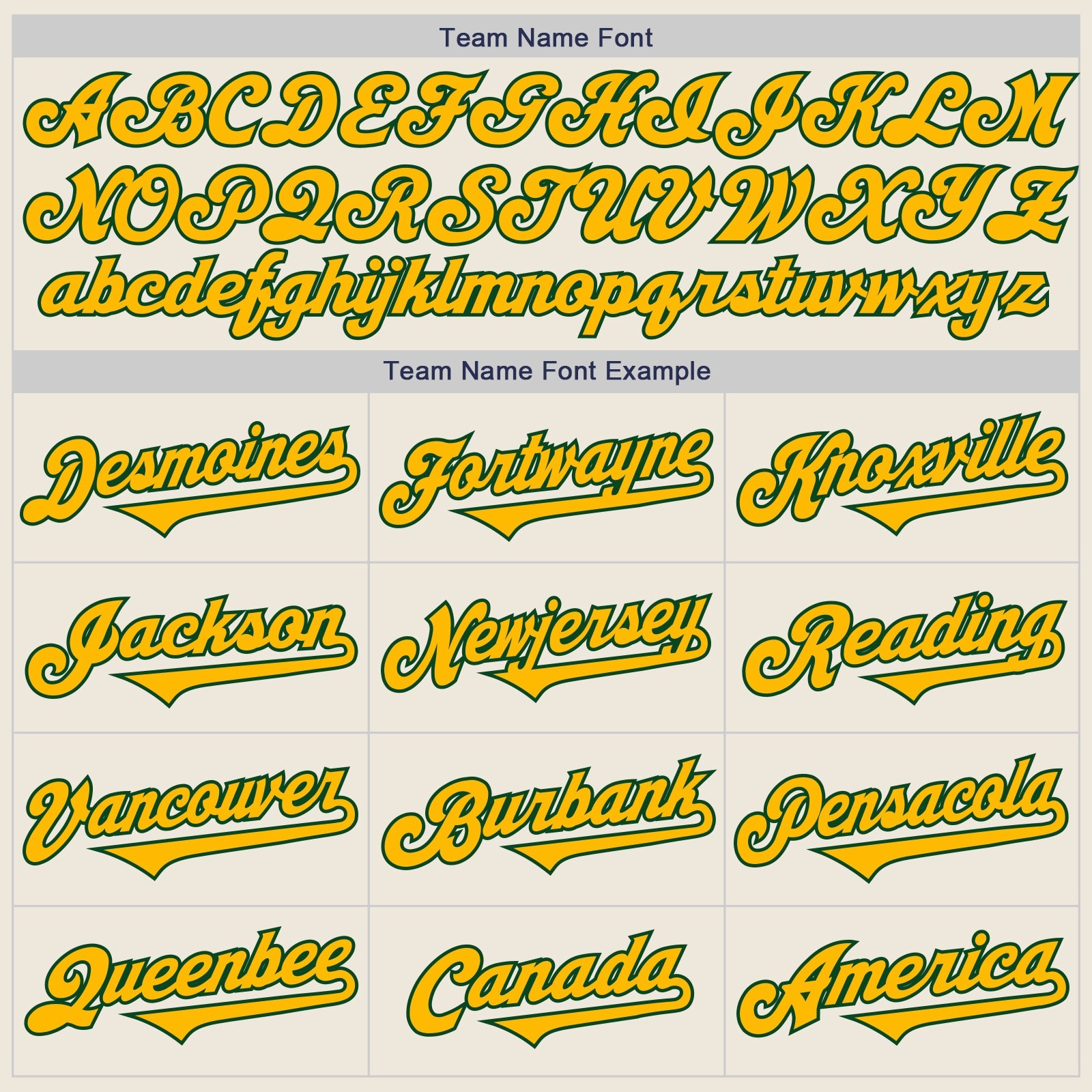 Custom Cream Gold-Green Authentic Two Tone Baseball Jersey