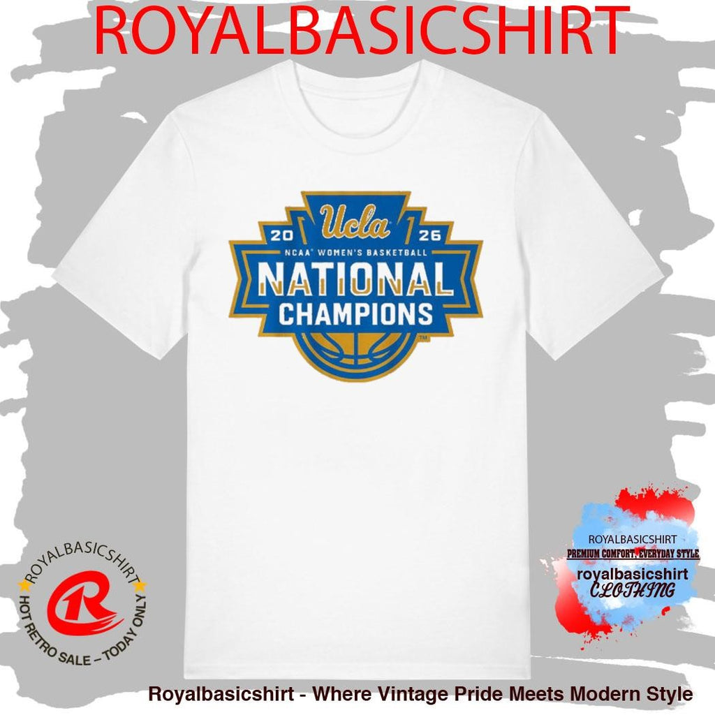UCLA Bruins WBB 2026 National Champions Logo Shirt