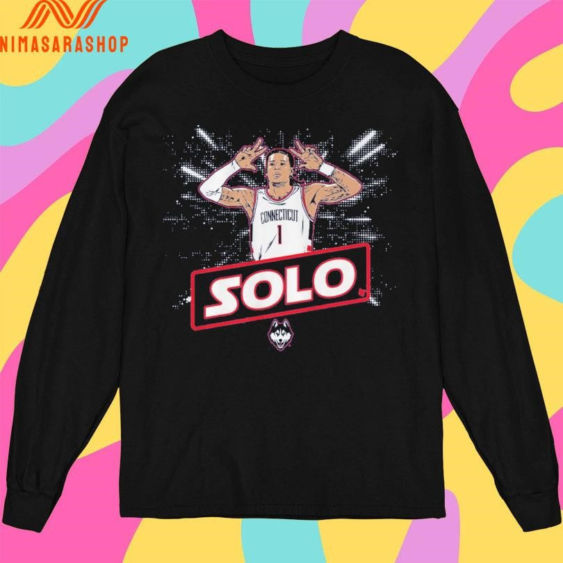 UConn Huskies Men’s Basketball Solo Ball Name Pose Shirts