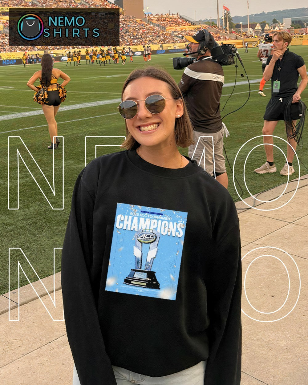 UNC women’s lacrosse 2026 ACC tournament champions trophy shirt