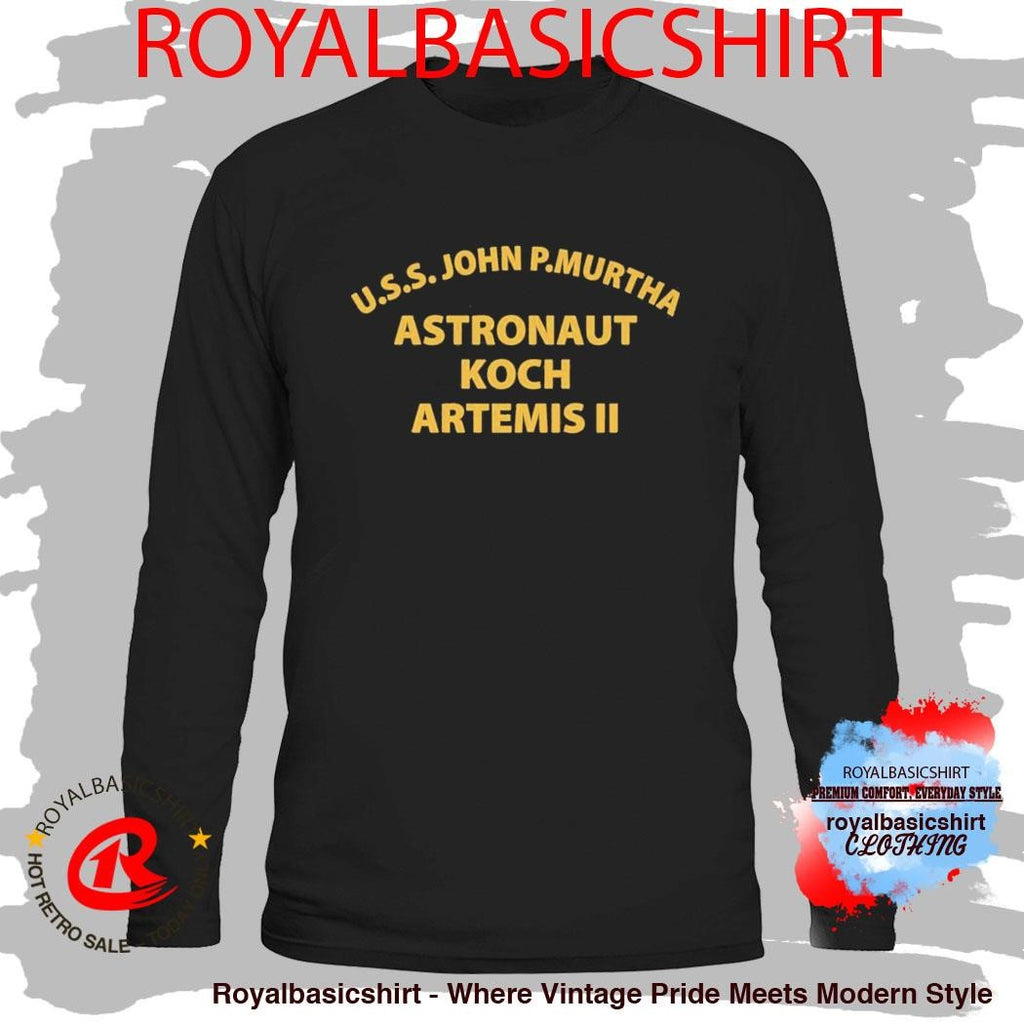 USS John P Murtha Astronaut Koch Artemis 2 Shirt