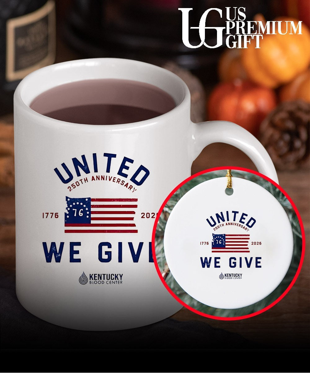 United We Give 250Th Anniversary 1776-2026 flag shirt
