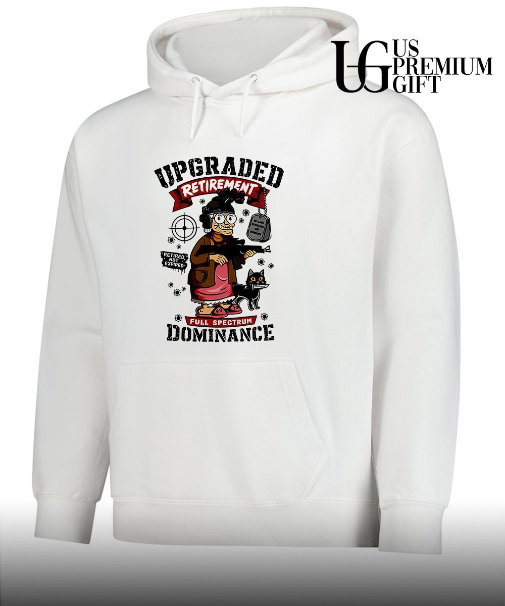 Upgraded Retirement Full Spectrum Dominance Retired Not Expired shirt