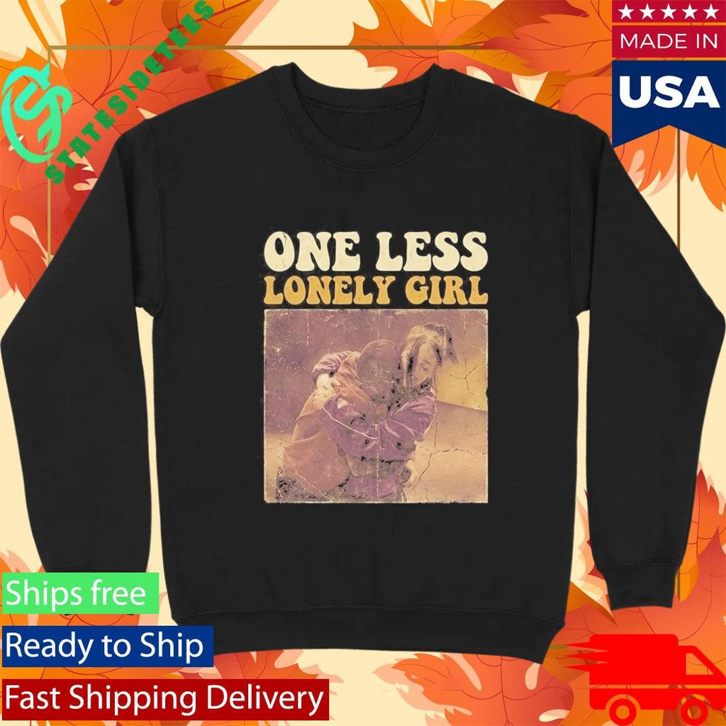 Vintage Billie Eilish Justin Bieber One Less Lonely Girl Shirt