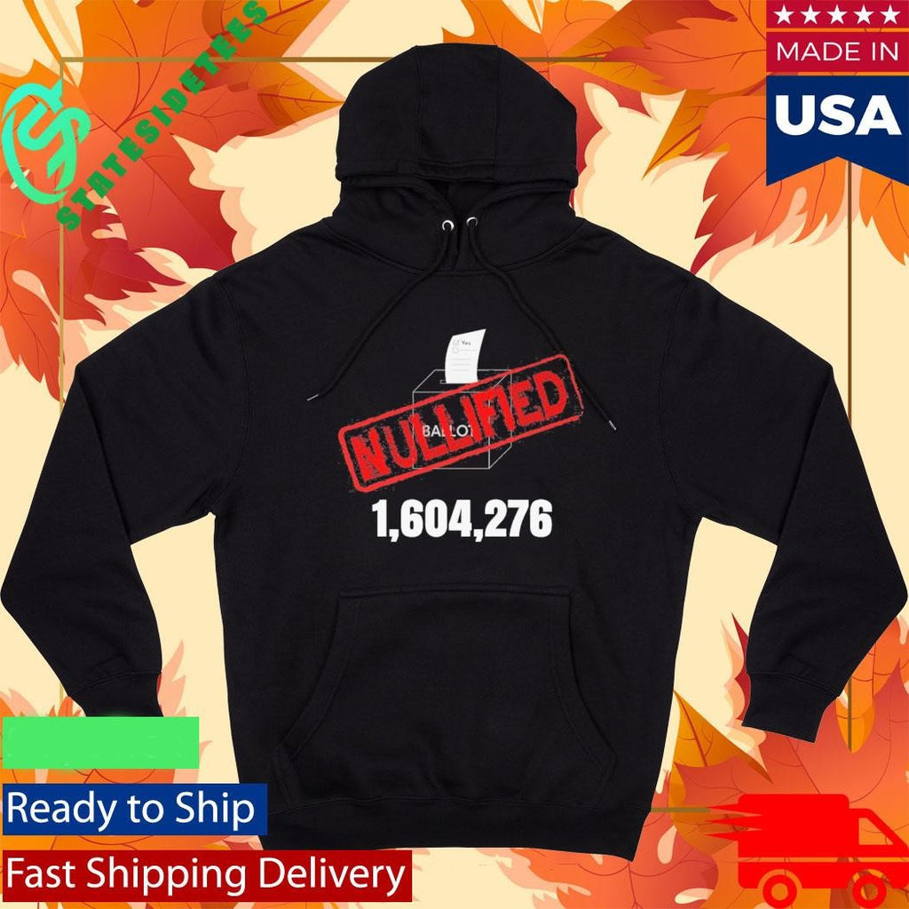 Virginia Redistricting Protest 1,604,276 Nullified Shirt