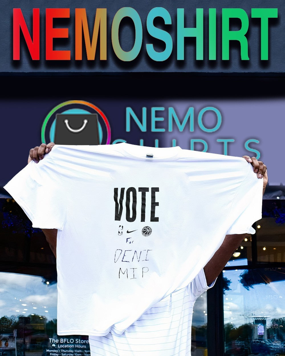 Vote for Deni MIP Deni Avdija Portland Trail Blazers NBA shirt