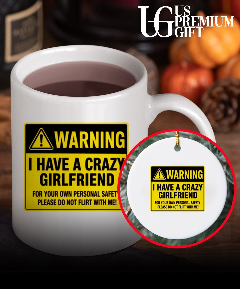 Warning I have a crazy girlfriend for your own personal safety please do not flirt with me shirt