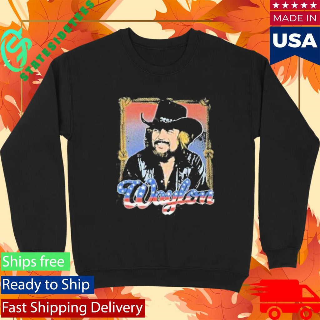 Waylon Stars & Bars Photo Shirt