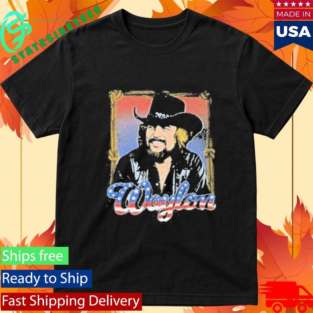 Waylon Stars & Bars Photo Shirt