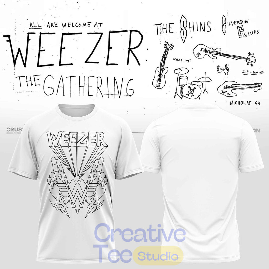 Weezer The Gathering Tour T-Shirt