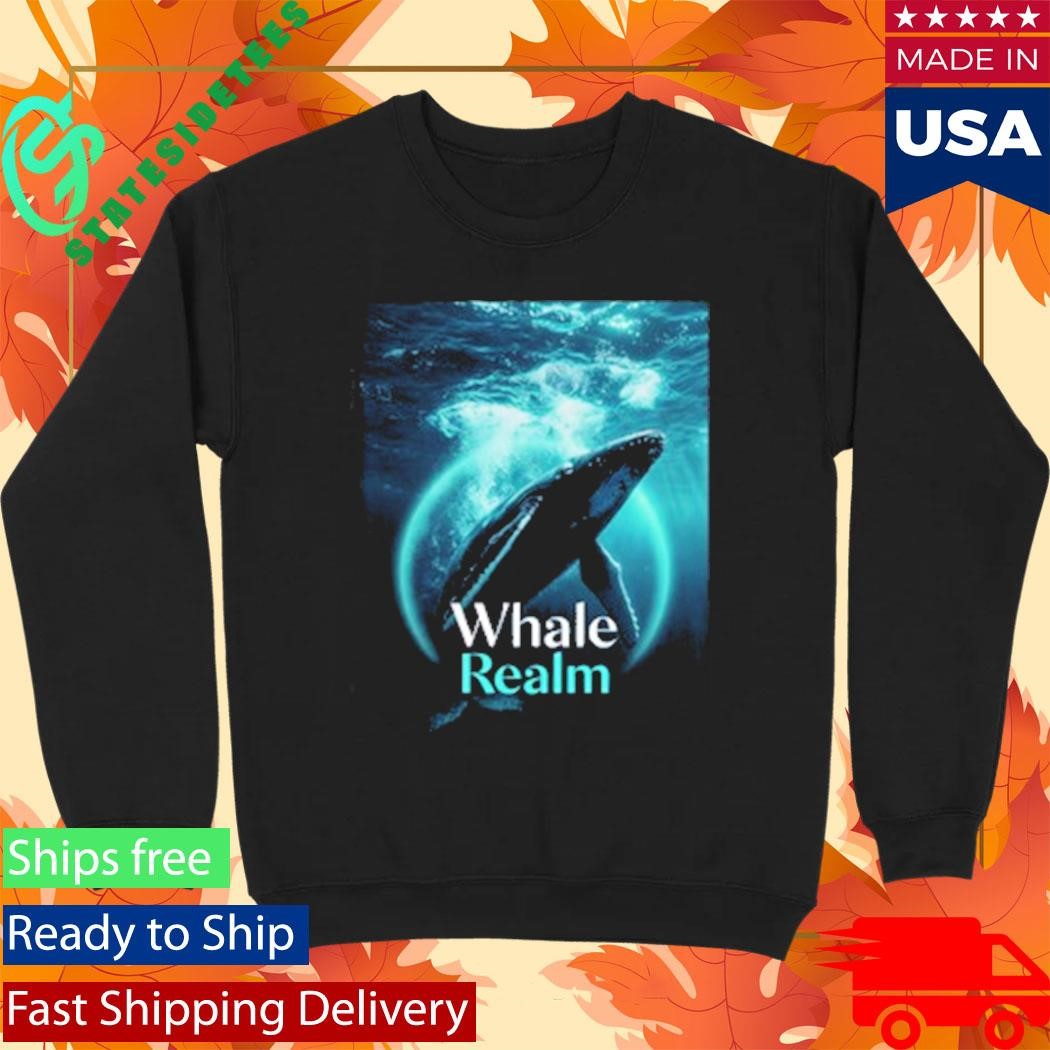 Whale Realm Cinematic Animal Art Shirt