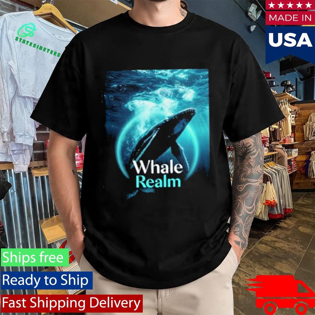 Whale Realm Cinematic Animal Art Shirt