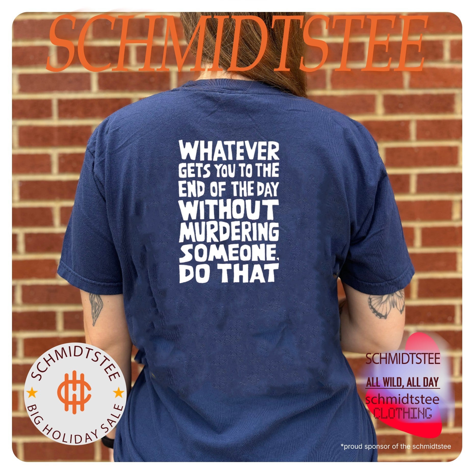 Whatever Gets You To The End Of The Day Without Murdering shirt