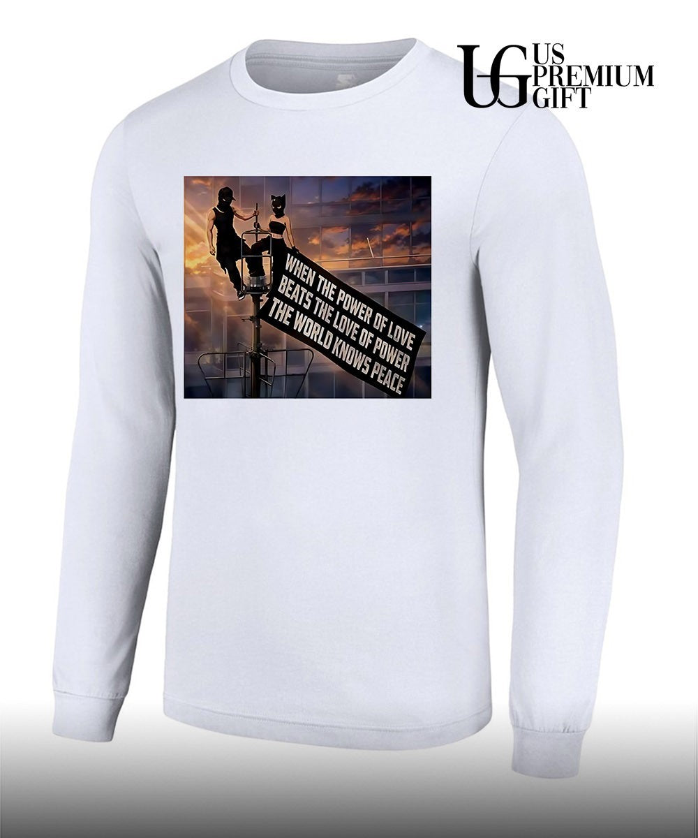 When Power of Love Beats Love of Power shirt