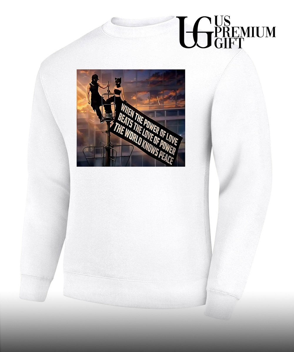 When Power of Love Beats Love of Power shirt