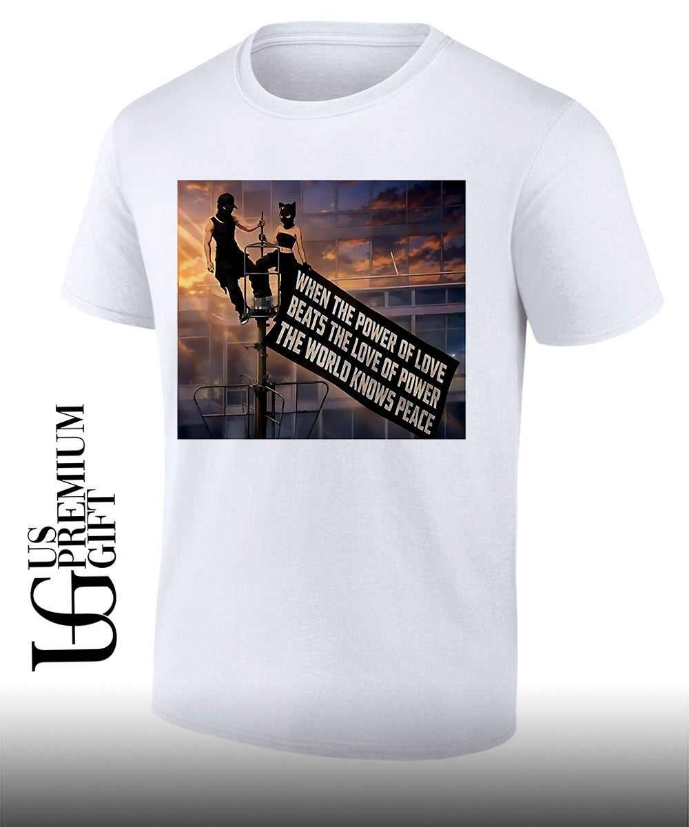 When Power of Love Beats Love of Power shirt