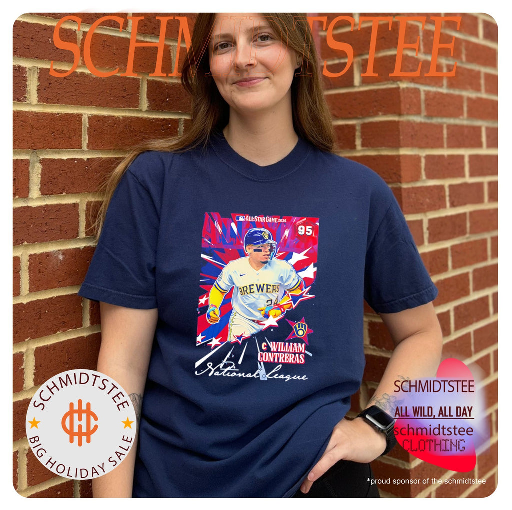 William Contreras Milwaukee Brewers 2026 All-Star Game 95 Rated Card shirt