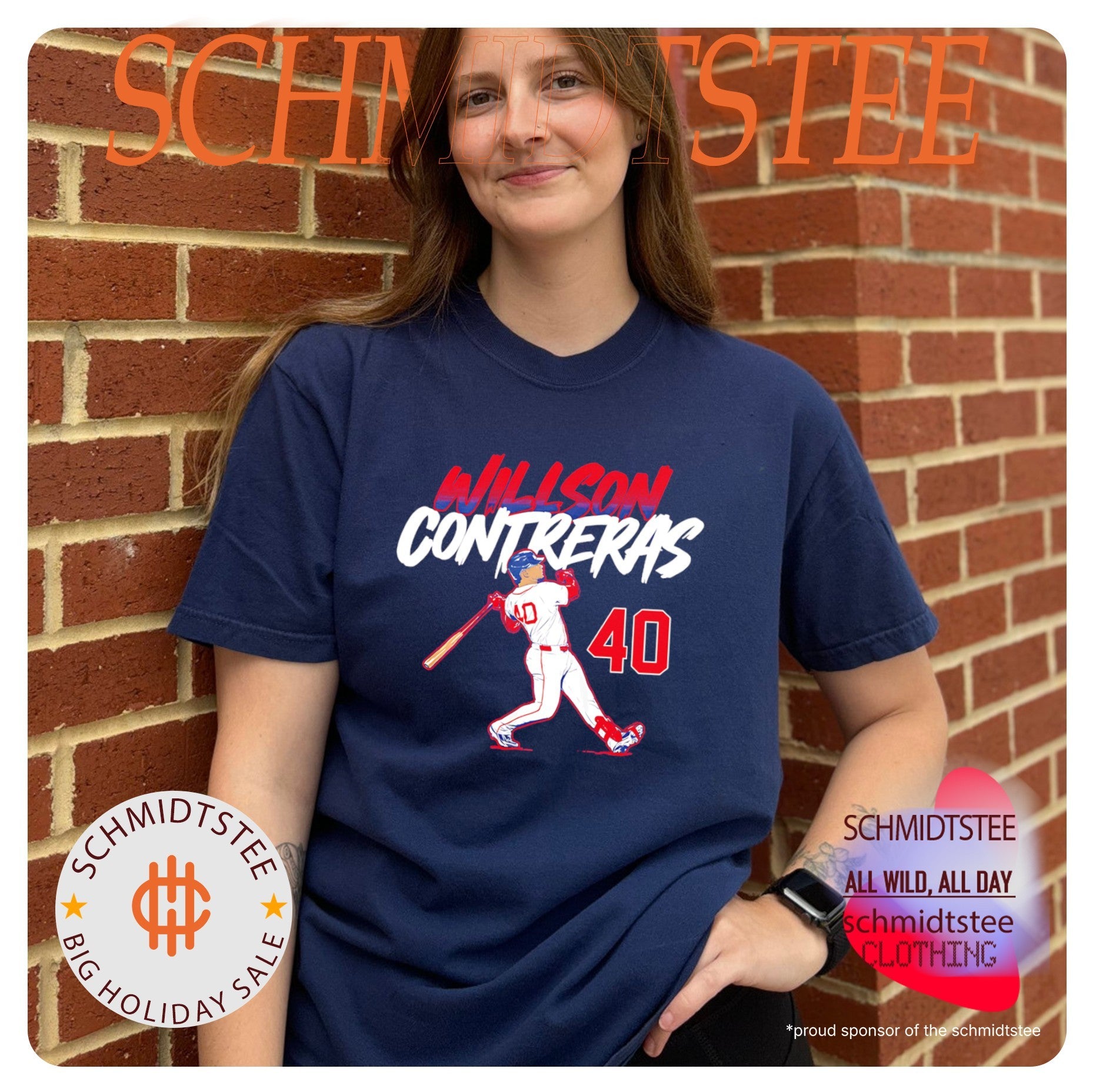 Willson Contreras Boston Red Sox Slugger Swing Number shirt
