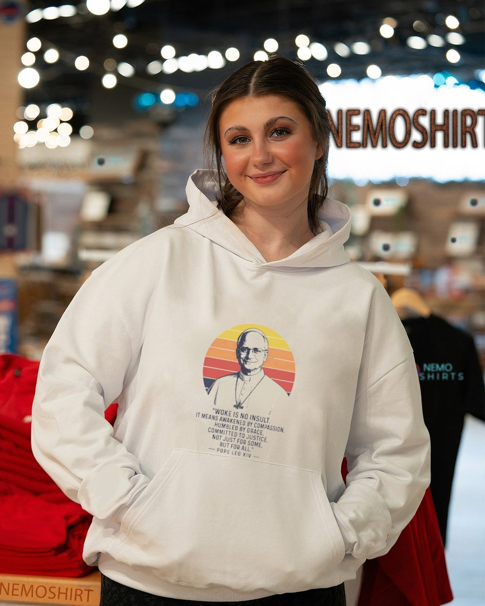 Woke is no insult Pope Leo XIV quotes shirt