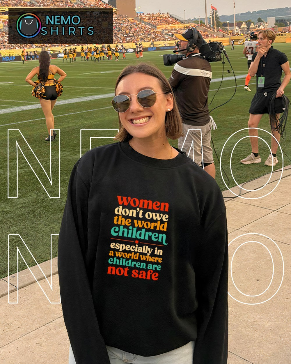 Women don’t owe the world children especially in a world shirt