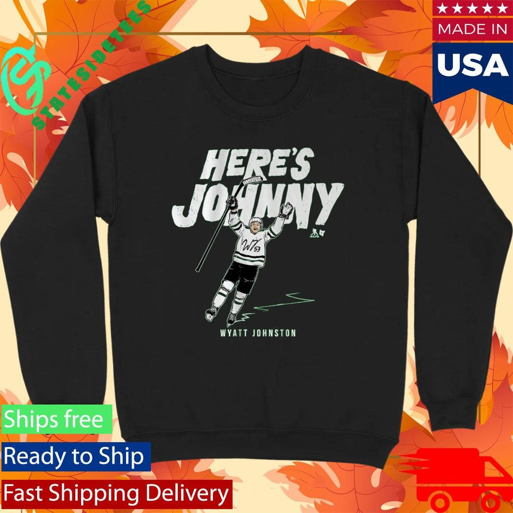 Wyatt Johnston Here’s Johnny Shirt