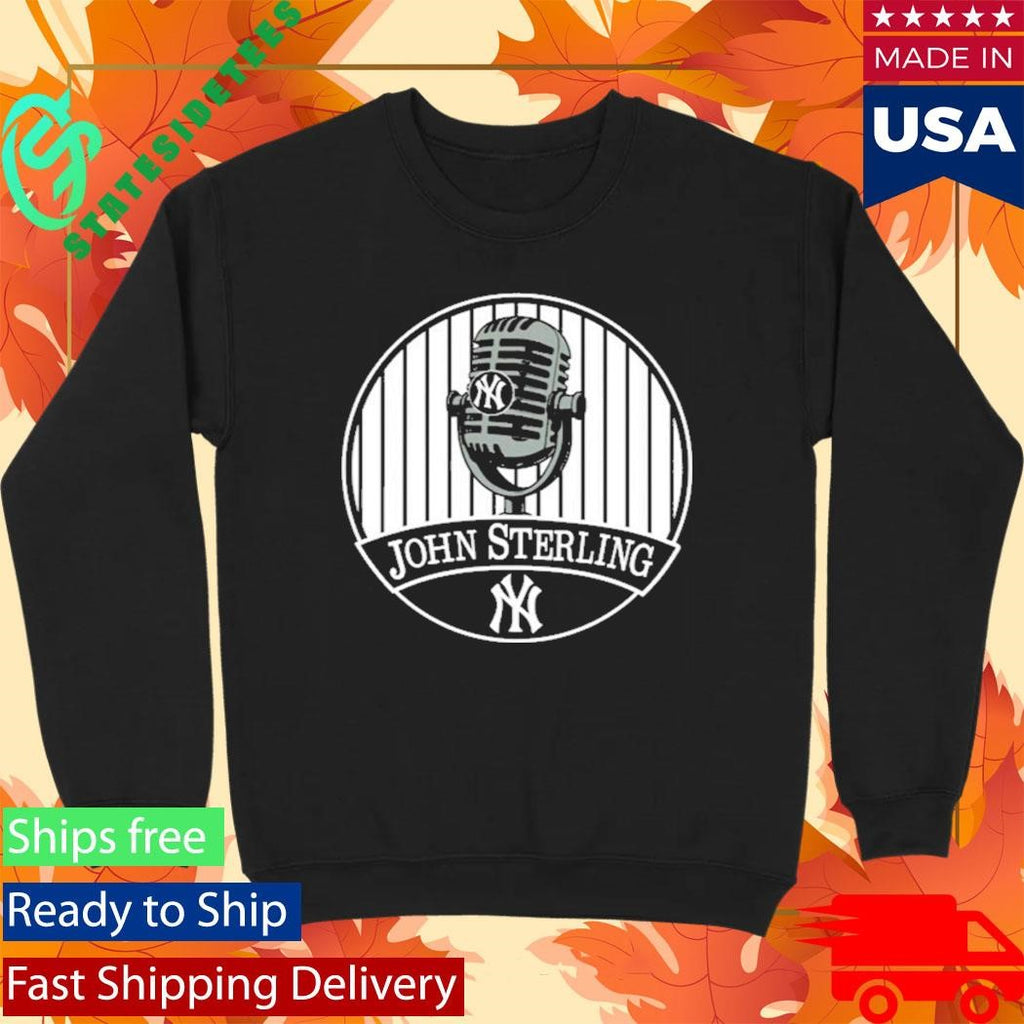 Yankees Memorial Patch For John Sterling Shirt