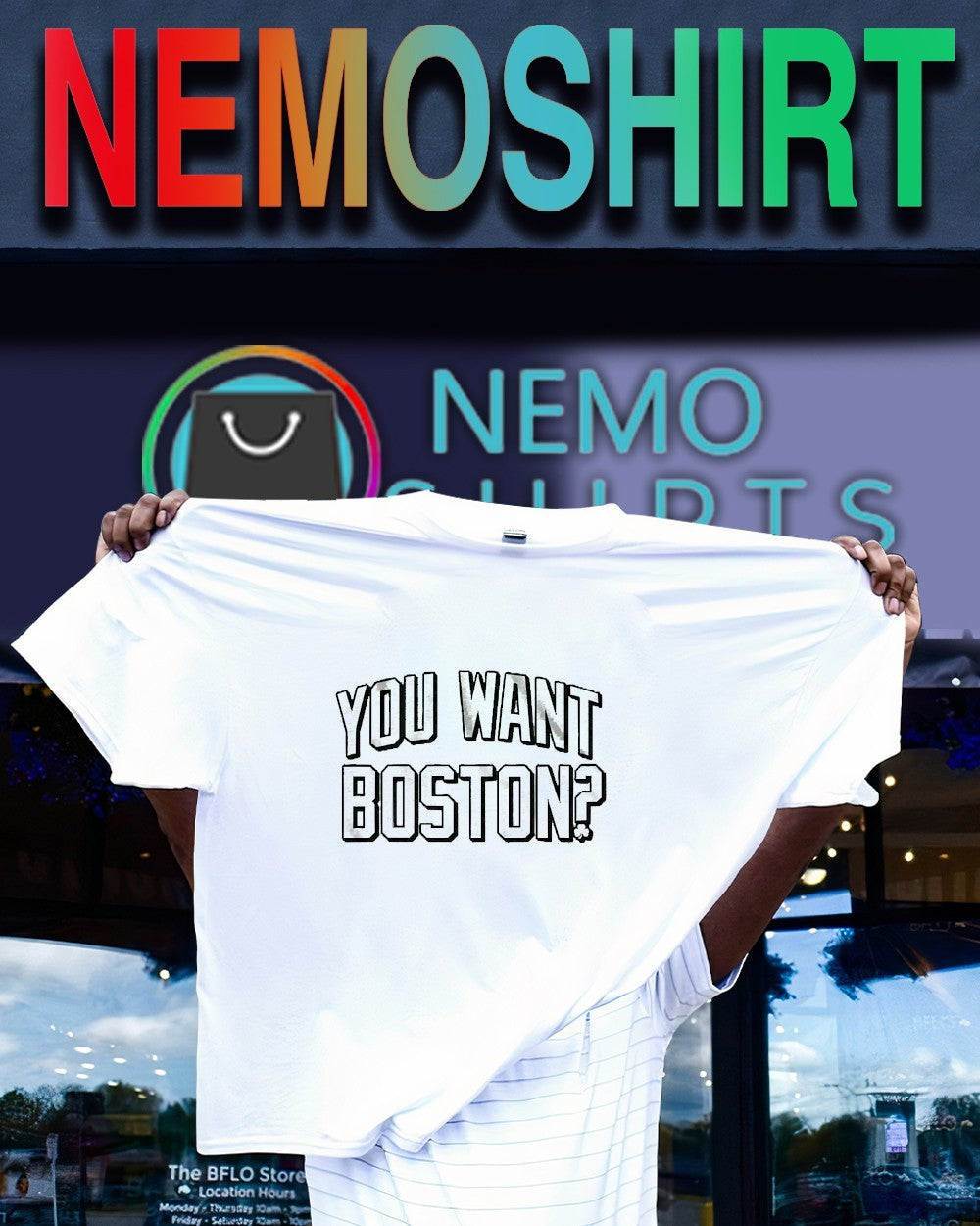 You want Boston Celtics shirt