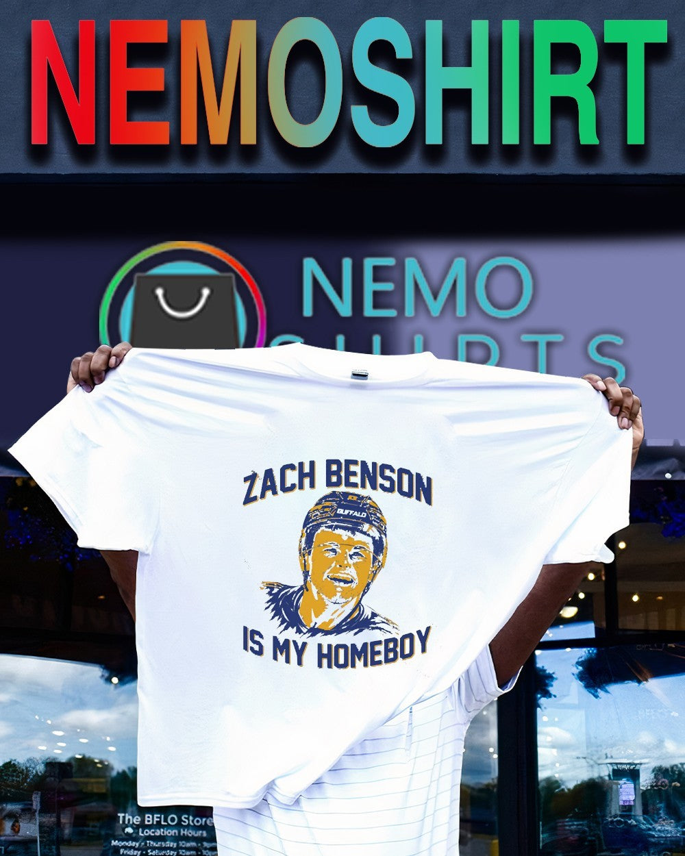 Zach Benson is my homeboy Buffalo Sabres hockey shirt