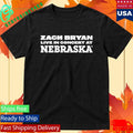 Zach Bryan Nebraska 2026 Show Shirt