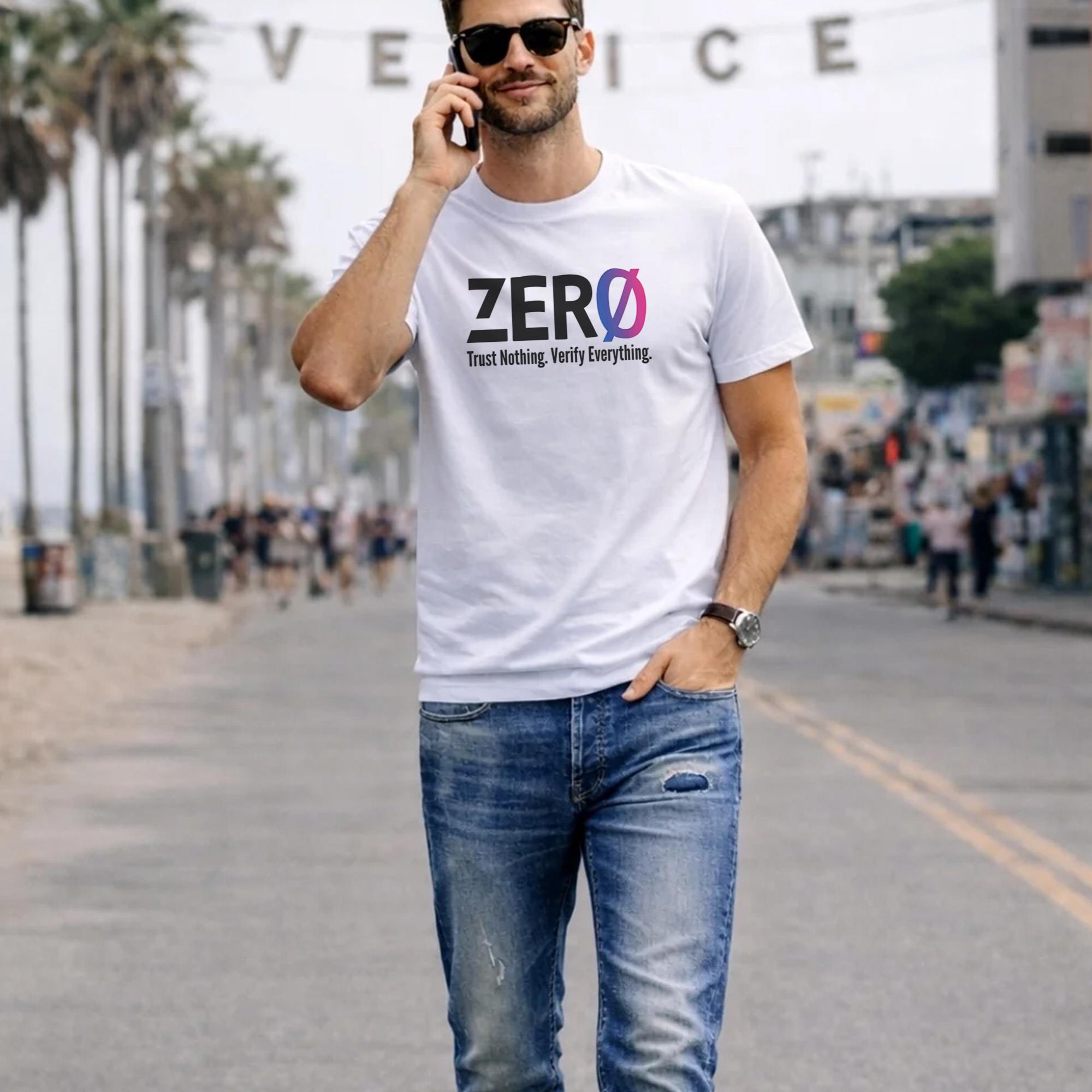 Zero Trust Nothing Verify Everything Shirt